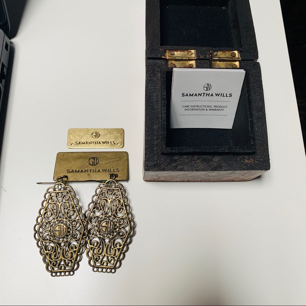 Samantha Wills drop bohemian earrings